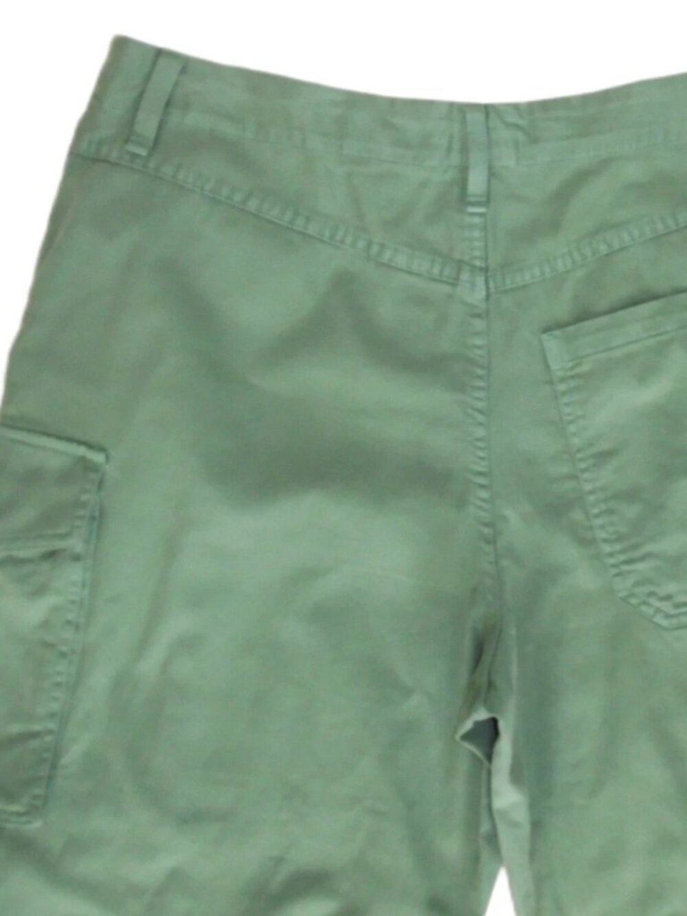 NWOT Rag & Bone Nora Wide Leg Cargo Utility Pant 100% Cotton Olive Army Green 30 - Picture 8 of 9